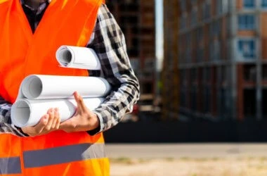 Inżynier z dokumentami